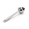 15ml Stainless Steel Coffee Scoop Measuring Scoop Long Handled Metal Milk Powder Tea Leaves Measure Spoon Tablespoon HY0407