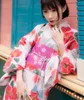 Oriental Odzież Etniczna Sakura Wzór Kimono Damska Bawełna Japońska Szlafrok Tradycyjna Kimono Formalna okazja Dress