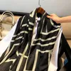 Groothandel Europese stijl Hoge kwaliteit 100% SILK SCHAAG LADY Designer sjaals Summer dunne sjaals 90-180 cm Multi-colour mooie zijde