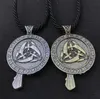 Подвесные ожерелья скандинавской ожерелья животных викингов талисман для мужчин кельтский узел кулон