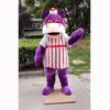 Christmas hippo Mascot Costumes High quality Cartoon Character Outfit Suit Halloween Outdoor Theme Party Adults Unisex Dress