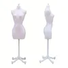 Cabides racks corpo manequim feminino com suporte decoração vestido forma exibição completa costureira modelo jóias306g71255856486089