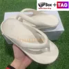 2022 Fashion Slippers Shoes Beach Flip Flops Men Slide Beige Resin Café ivoire jaune noir plat été intérieur extérieur extérieur bas éraflures