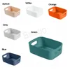 Desktop Cosmetic Storage Box Home Snack Sundries Scatole ordinate in plastica Asciugamani da bagno Ciotola da cucina Forniture per la conservazione delle uova BH6304 WLY