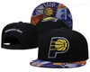 Caps en tricot basketball Sun Snapback Hat de sport ajusté Summer Ajustement Domantas Sabonis Chris Duarte Myles Turner Lettre