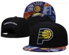 Stickade basketkepsar Sun Snapback Monterad Sporthatt Sommar Justerbar Domantas Sabonis Chris Duarte Myles Turner Letters Utomhus Svart Marinblå Team Hip Hop