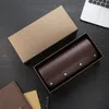 Watch Boxes & Cases Slots Roll Travel Case Chic Portable Vintage Leather Display Storage Box Slid In Out Holder Organizer GiftWatch Hele22