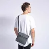 새로운 남성 비즈니스 레저 가방 통근자 어깨 가방 대용량 인쇄 대각선 작은 가방