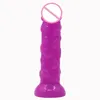 ソフトディルドGスポット刺激装置女性マスターベーションエロティックアナルプラグリアルなペニス大人の女性のためのセクシーなおもちゃ偽のペニス