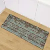 Dywany Dropship Bambus drewniany pasek retro portier kuchenny kąpiel kąpiel łazienka prysznic maty podłogowe długie sofa do salonu padcarpets