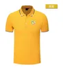 Senegal National Men's and Women's Polo Shirt Silk Brocade Kort ärm Sports Lapel T-shirt-logotyp kan anpassas