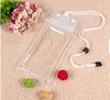 10pcs Cell Phone Pouches Women PVC Transparent Floating gasbag touch screen Waterproof Handbag Mix Color