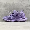 2022 Nuova Fashion Womens Track 2 Sneaker Mens Designer Lace su suola spessa a cuneo comode scarpe da tennis per le punie di punta di piedi ADASDAWSASD