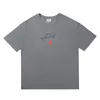 Camisetas de manga corta para hombres y mujeres de gran tamaño de algodón sueltas con logotipo de Crucifix