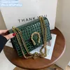 Whole factory ladies leathers shoulder bags this year's fashion stereotypes embossed stone chain bag flip crocodile handb303K