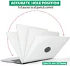 Huawei MateBook 13 14 x Pro Frosted Laptop Transparant Case Schokbestendige Cover Slanke Lichte dunne beschermende schaal