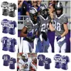 Maillots de football universitaires personnalisés TCU Horned Frogs 14 Andy Dalton Jersey Jalen Reagor Shawn Robinson 10 Michael Collins 7 Kenny Hill cousus