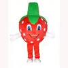 2022 Strawberry Mascot Costume Halloween Fancy Party Dress Friuts Tecknad karaktärdräkt Karnival Unisex vuxna outfit