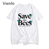 Save The Bees Tyler The Creator Igor T-shirt Uomo Donna Cotone Musica rap Maglietta anni '90 Vintage Flower Boy Tyler Graphic T Shirt 220504