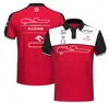 Camiseta com lapela da Fórmula 1 F1, uniforme de polo da equipe de verão, mesmo personalizado NG81