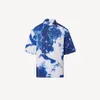 Mens Designer Chemises Marque Vêtements Hommes Shorts Manches Robe Chemise Hip Hop Style Haute Qualité Coton Tops 16369