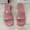 2022 Designers Sandal High Quality Retro Woman Slippers Summer Casual Rubber Slide Sandals 6cm Heel With Box Size35-43