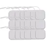 Electric Massagers 100Pcs lot 5 5cm 2mm Plug Reusable Self Adhesive Tens Electrode Pads For Nerve Muscle Stimulator Digital Physio213L