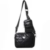 Дизайн роскошные модные сумки иностранной стиль широкий ремни рюкзак рюкзак с флип -текстура ромбика решетки