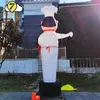 Air Dancers Sky Tubeman Надувные надувные лодки повар Продвигайте ваши итальянские рестораны для пиццы.