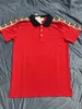 2023 camisas polo masculinas europeias listradas camisetas com emenda de alta qualidade algodão patchwork POLOs carta camisetas designer tops casuais tee 4 opções de cores