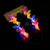 10 pcs Adulte Enfants Led Partie Couronne Fleur Bandeau Lumineux Guirlande Lueur Bandeau Guirlande Cadeau De Mariage Anniversaire Festival Lumineux 220527