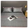 Matelas de couchage d'été matelas de literie Tapis froid avec de la soie de glace Hot Balloon Bed Sheets 3pcs Set Bed Inclure Taies d'oreiller Couverture nouveau T200615