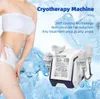 Corps professionnel de cryolipolyse de cryothérapie de refroidissement à 360 degrés amincissant la machine pour le visage, le corps, le ventre, les jambes, les bras, l'élimination de la cellulite, équipement de beauté