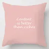 Chair Covers Pink Feather Hugging Pillow Cover Home Sofa Cushion Custom CoverChair