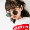 Glasses Eyewear Child Shades Gafas Gift Korean Kids Sunglasses Fashion Lovely Dull Polish Girls Boys Sunglass Ultraviolet proof Infant