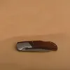 Faca dobrável KS 1381 de alta qualidade 8Cr13Mov Lâmina de ponta de cetim Cabo de jacarandá Canivetes de bolso EDC
