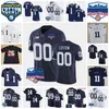 XFLSP 2022 College Custom Penn State Nittany Lions Stitched Football Jersey Tyler Rudolph 11 Daniel George 13 Ellis Brooks 2 Ta'quan Roberson Parker