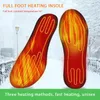 Sports Socks Winter Warm Cutable Heating Insoles Thick Light Weight Ski USB Heated For Hiking Hunting FishingSports9454701