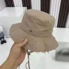 Projektanci luksurysów Hats Hats Męskie i damskie podróże na świeżym powietrzu moda Sun Hat Fisherman's Cap 5 Kolor High Qual IRBF