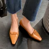 Sandalen vrouwen muilezel schoenen vierkante teen flats glippen op echte lederen dames loafers eenvoudige flat voor dagelijkse chaussures femmesandals