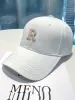 Gorra de béisbol bordada con estampado de letras