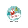 Gift Wrap 100-500pcs Merry Christmas Stickers Envelope Cards Package Seal Label Decoration Series Sticker TagsGift