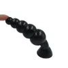 Super Big Anal Butt Plug Soft Smooth G-Spot Stimulation Sug Cup Dildo Sexiga leksaker för kvinnors prostata massager för män