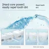 Dental Irrigator Oral Teeth Whitening Cleaner 4 Nozles Water Flossser 220 ml Tank tandtråd med trådlös USB 220518