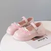 Filles dentelle perle Lolita doux cuir verni chaussures adolescent japonais Kawaii mignon léger mocassins plate-forme Mary Jane noir appartements 26-36