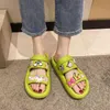 Slippers Summer Women Jelly Shoes Eva Soft Foam Home Slides Woman Cute Unicorn Bow Flip Flop Female Casual Outdoor Beach Sandals 220708