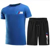 2023 Summer Style 65 ٪ Cotton Men's BMW T-Shirt Suit Sports عالية الجودة