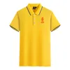 Stade de Reims Herren- und Damen-Poloshirts aus merzerisierter Baumwolle, kurzärmeliges Revers, atmungsaktives Sport-T-Shirt, Logo kann individuell angepasst werden