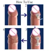 40pcs prepúcio correção de cock anel Reparar adesivos de pênis brinquedos sexy para homens atraso ejaculação