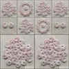 Arts And Crafts Arts Gifts Home Garden Natural Rose Quartz Stone Charms Pink Gogo Donut Pendant Beads 18Mm For Jewelry Mak Dhwx0